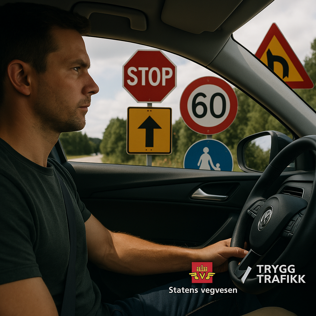 Hvordan lese forsta trafikkskilt bedre praktiske tips tryggere kjoring featured
