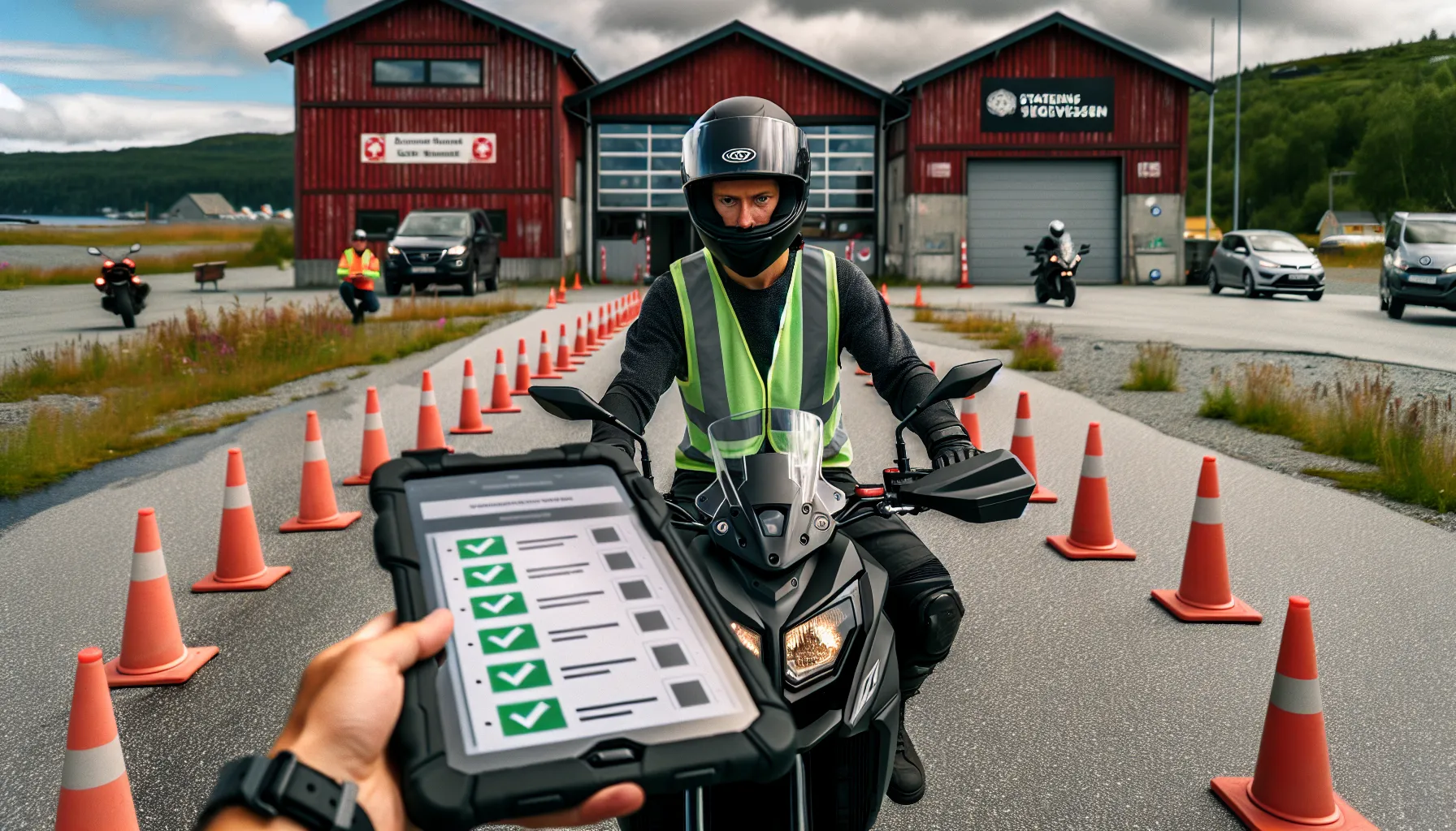 Hvordan fungerer oppkj&oslash;ring for mc (klasse a)? &ndash; illustrasjon 1